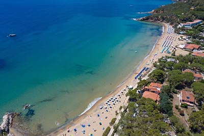 La spiaggia del Lido di Capoliveri