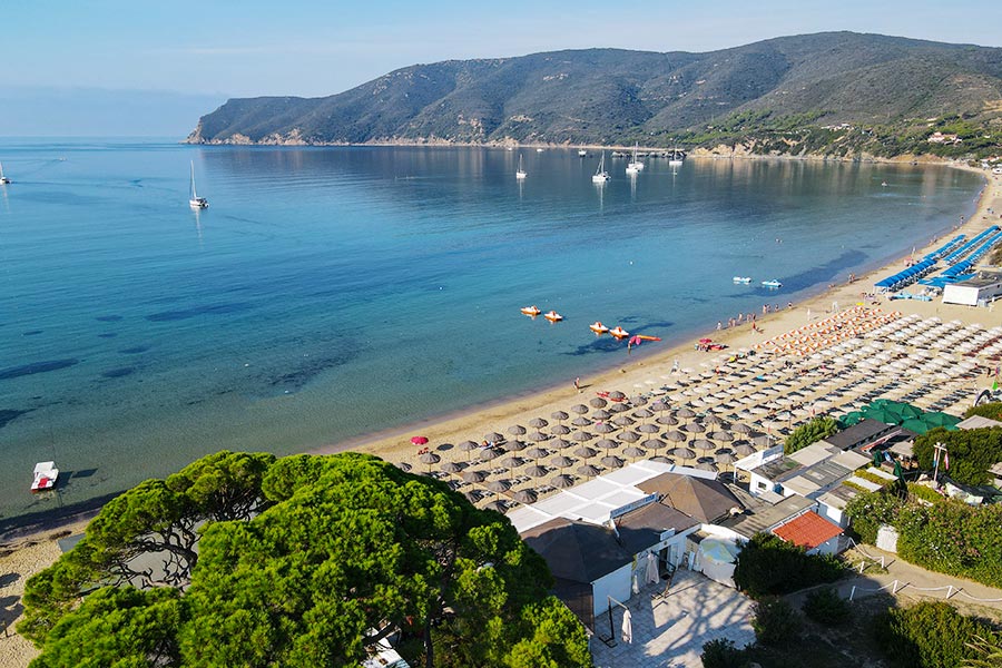 Lo stabilimento a Lacona